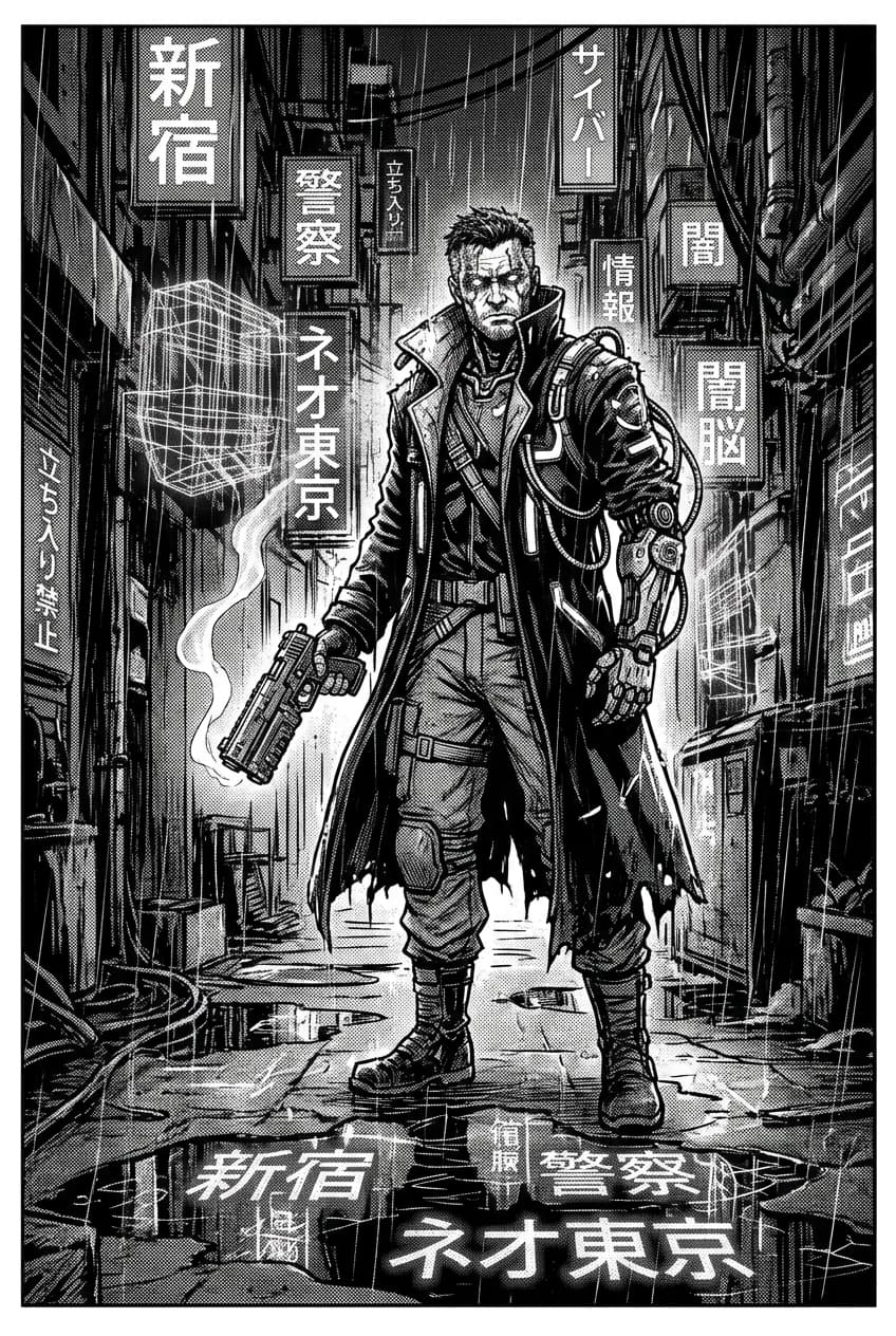 Cyber Phantom Protocol Chapter 1 Page 1